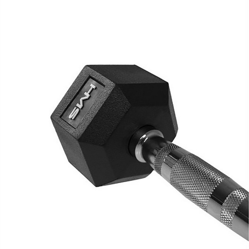 Гантель Hex pro HMS 5907695518030 сталь с резиновым покрытием 2 кг