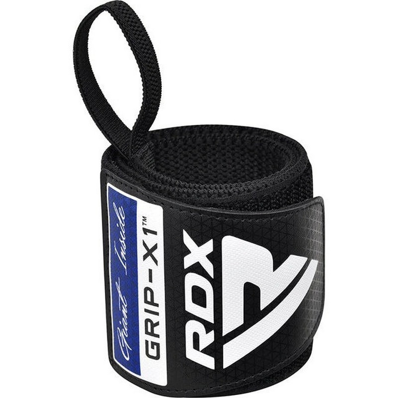 Бинти для зап'ясть (кистьові бинти) GYM WRIST WRAP R11 RDX Inc Limited WAH-WR11BU, BLACK/BLUE