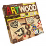 Комплект креативного творчества "ARTWOOD" Danko Toys LBZ-01-06,07,08,09,10 подставка под чашку
