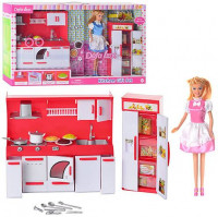 Кукла DEFA 8085 с набором Кухни