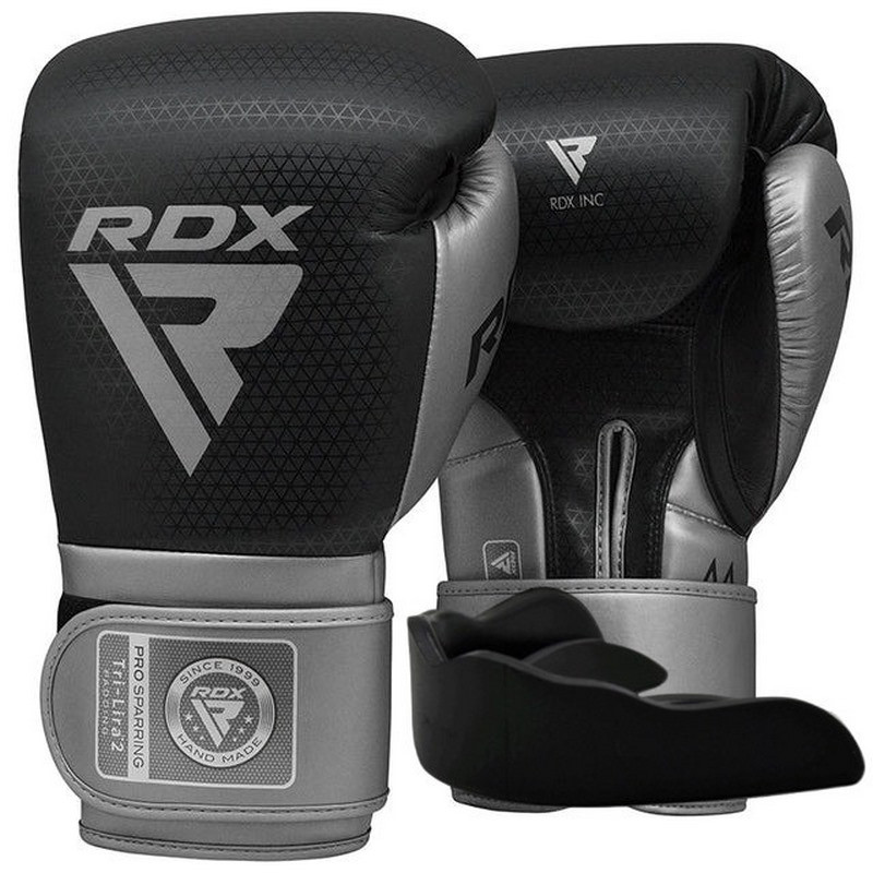 Боксерські рукавиці Mark pro sparring tri lira 2 RDX Inc Limited BGM-PSTL2S-14OZ 14 унцій (капа в комплекті)