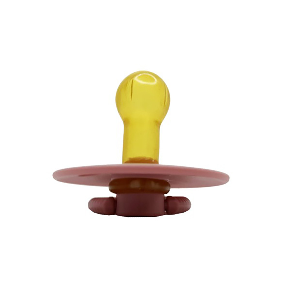 Детская пустышка латексная Mega Zayka MGZ-0527-9 круглая, от 12 мес