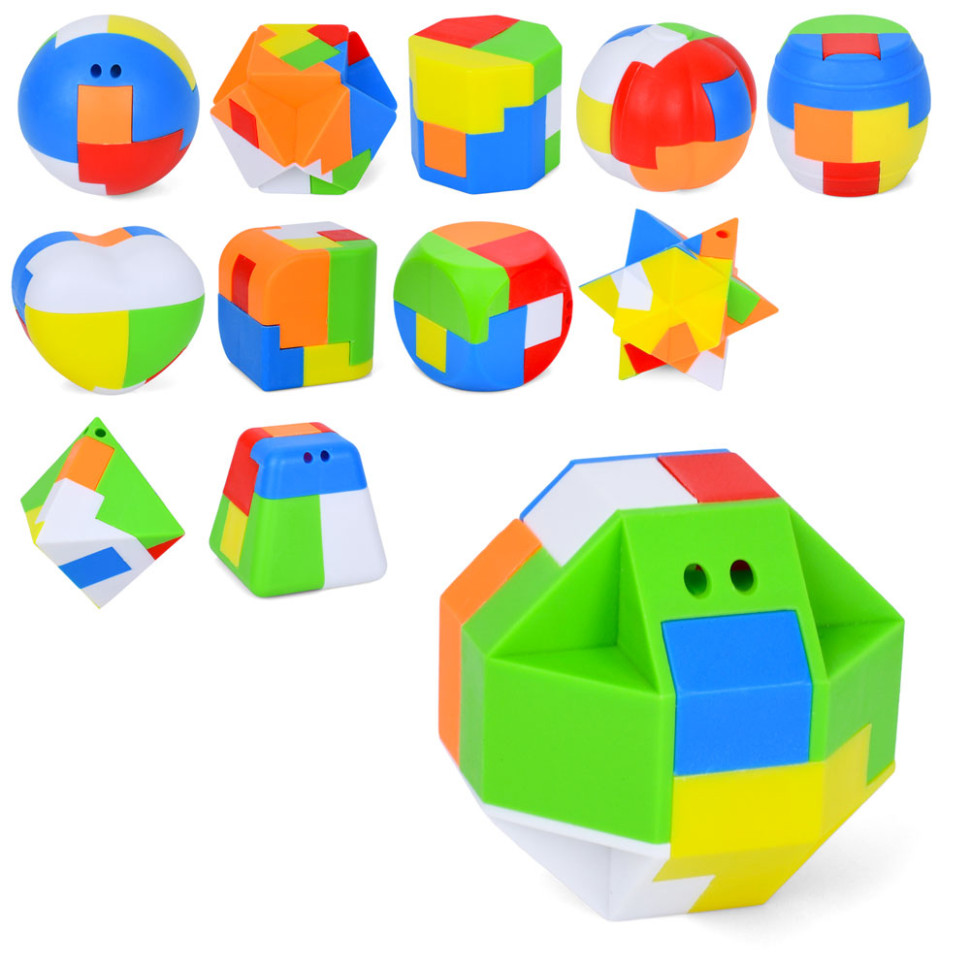 Развивающая игра-головоломка Bambi 750-445, 3 см, микс видов