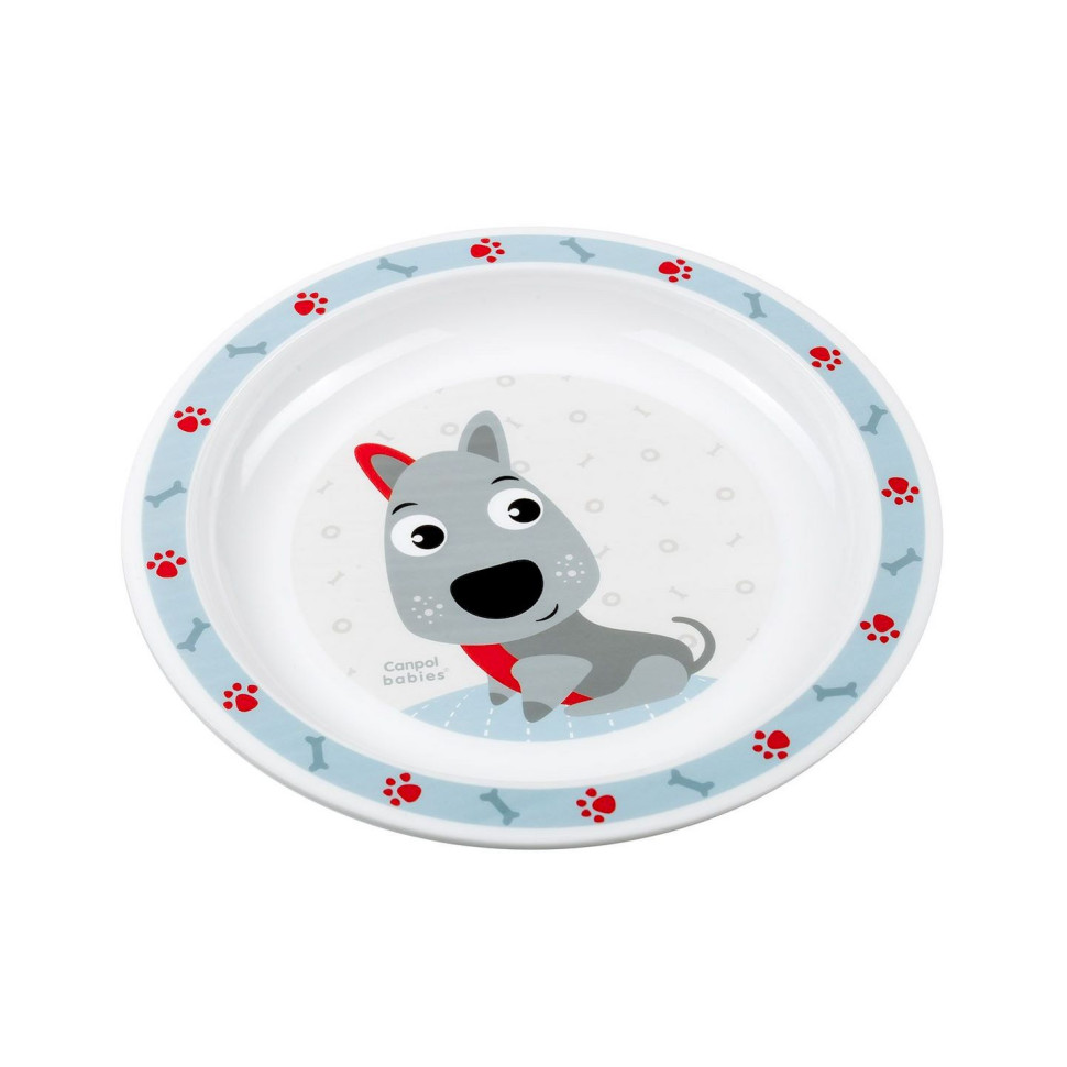 Детский набор посуды Cute Animals Canpol babies 4/401_blu 5 предметов