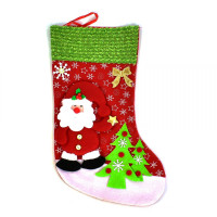 Новогодний носок для подарков С30439