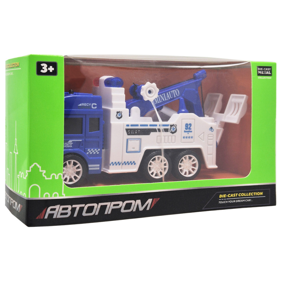 Дитяча ігрова машинка Поліція АВТОПРОМ AP7473(Blue1) пластик