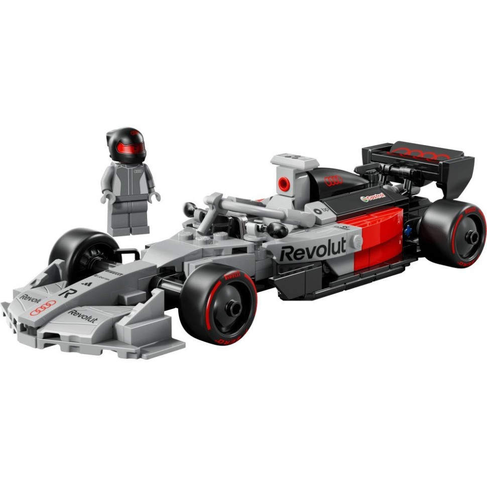 Конструктор Speed Champions Гоночний автомобіль Audi Revolut F1® Team R26 LEGO 77259, 215 деталей