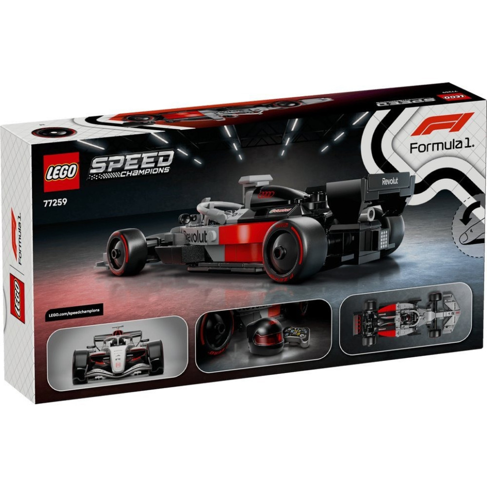 Конструктор Speed Champions Гоночний автомобіль Audi Revolut F1® Team R26 LEGO 77259, 215 деталей