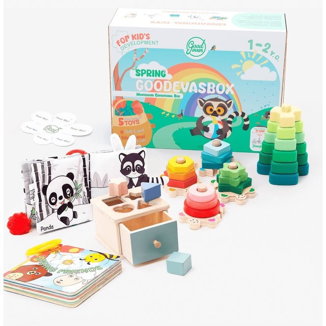 Весняний розвиваючий GoodevasBox p-108-6073 1-2 роки