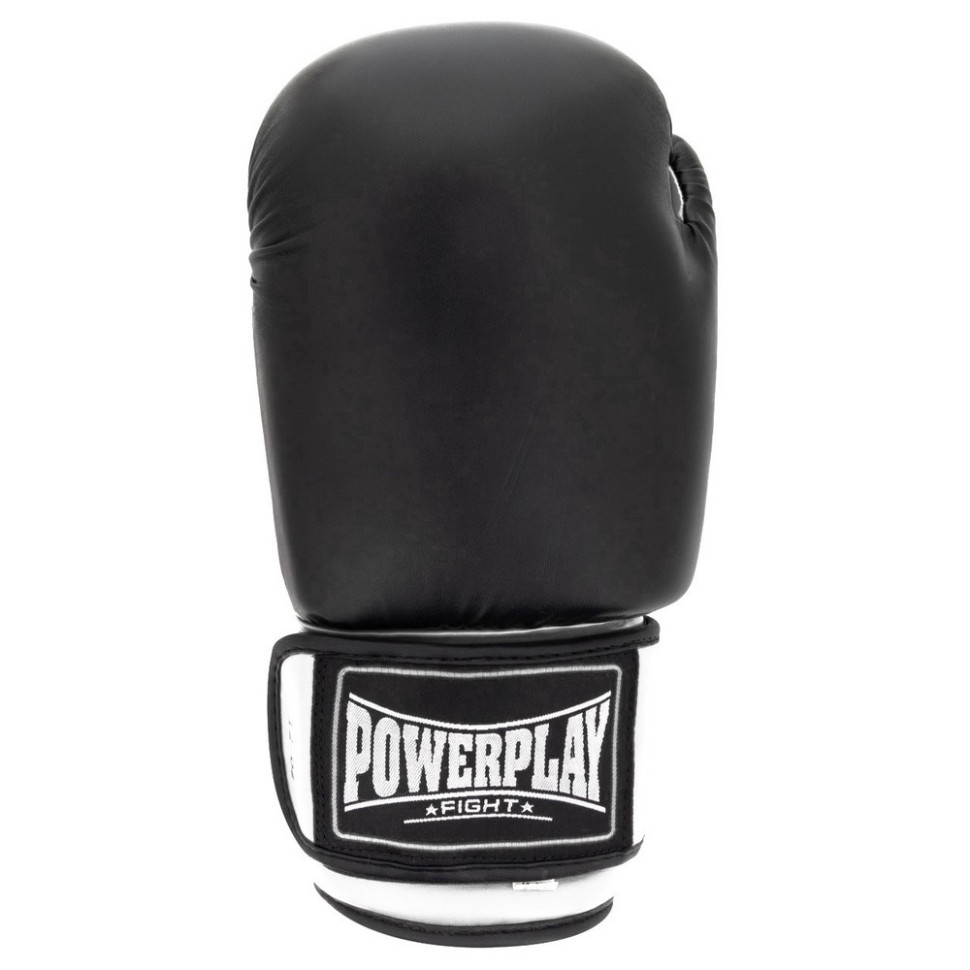 Боксерские перчатки 3004 Classic PowerPlay PP_3004_10oz_Bl/White, размер 10 унций