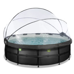 Бассейн с куполом Exit 30.47.15.20,  450х122 см, 15233 л