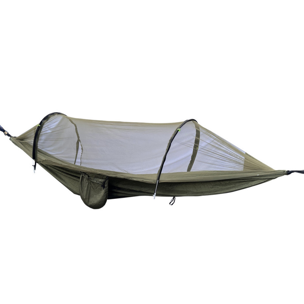 Гамак туристический ТЕ-1911 Time Eco 4820211101701, 270x140 см, с антимоскитной сеткой