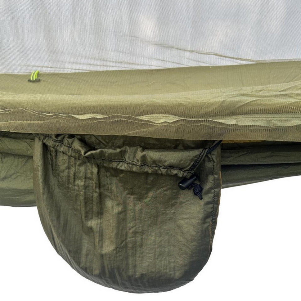 Гамак туристический ТЕ-1911 Time Eco 4820211101701, 270x140 см, с антимоскитной сеткой