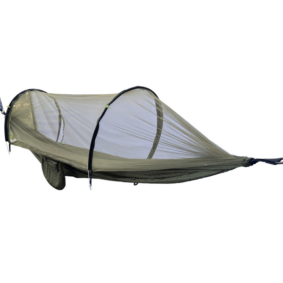 Гамак туристический ТЕ-1911 Time Eco 4820211101701, 270x140 см, с антимоскитной сеткой
