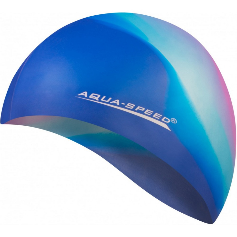 Шапка для плавания BUNT Aqua Speed 113-40 мультиколор, OSFM