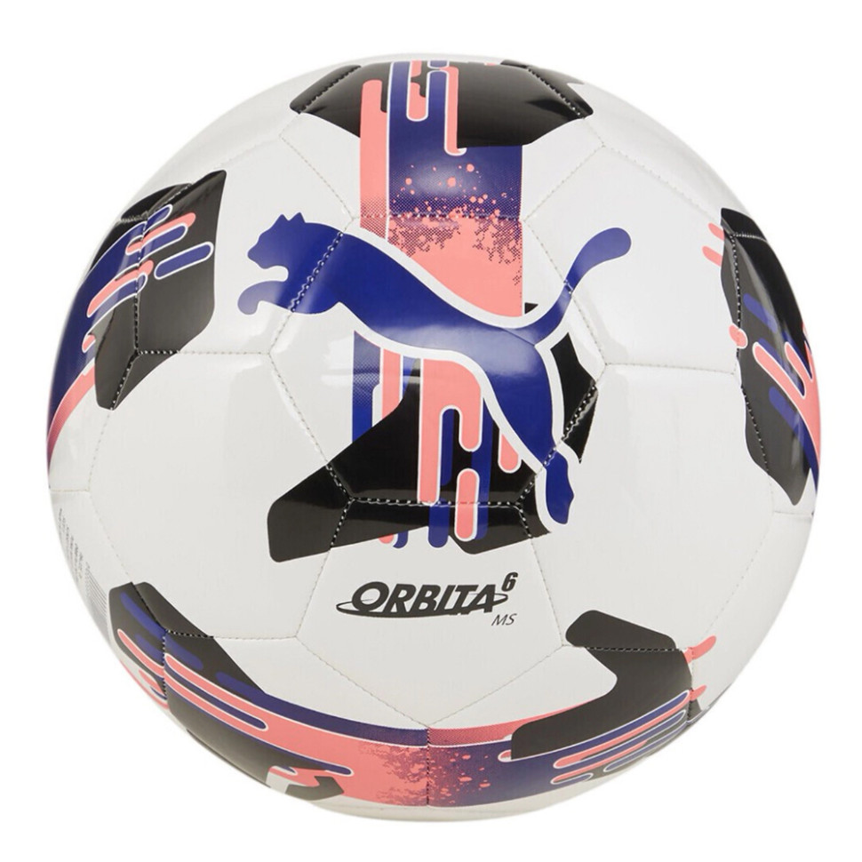 Мяч футбольный Orbita 6 MS Puma 084335-06-5 бело-черный № 5