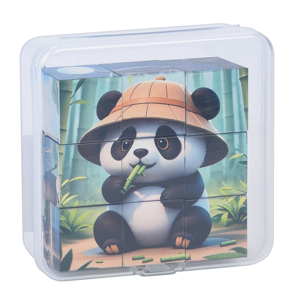 Дитячий магнітний кубік-пазл