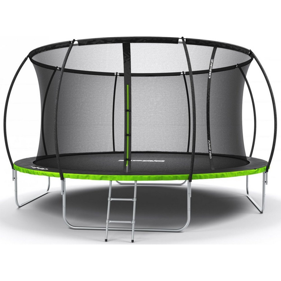 Батут з внутрішньою сіткою Jump Pro Premium Zipro 5907783039461, 14 футів 435 см