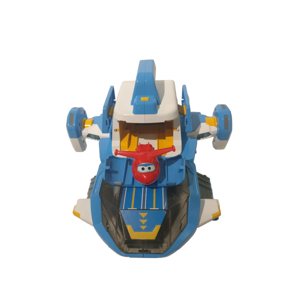 Игровой набор Super Wings Supercharge Air Moving Base, Воздушная База, свет, звук EU740831
