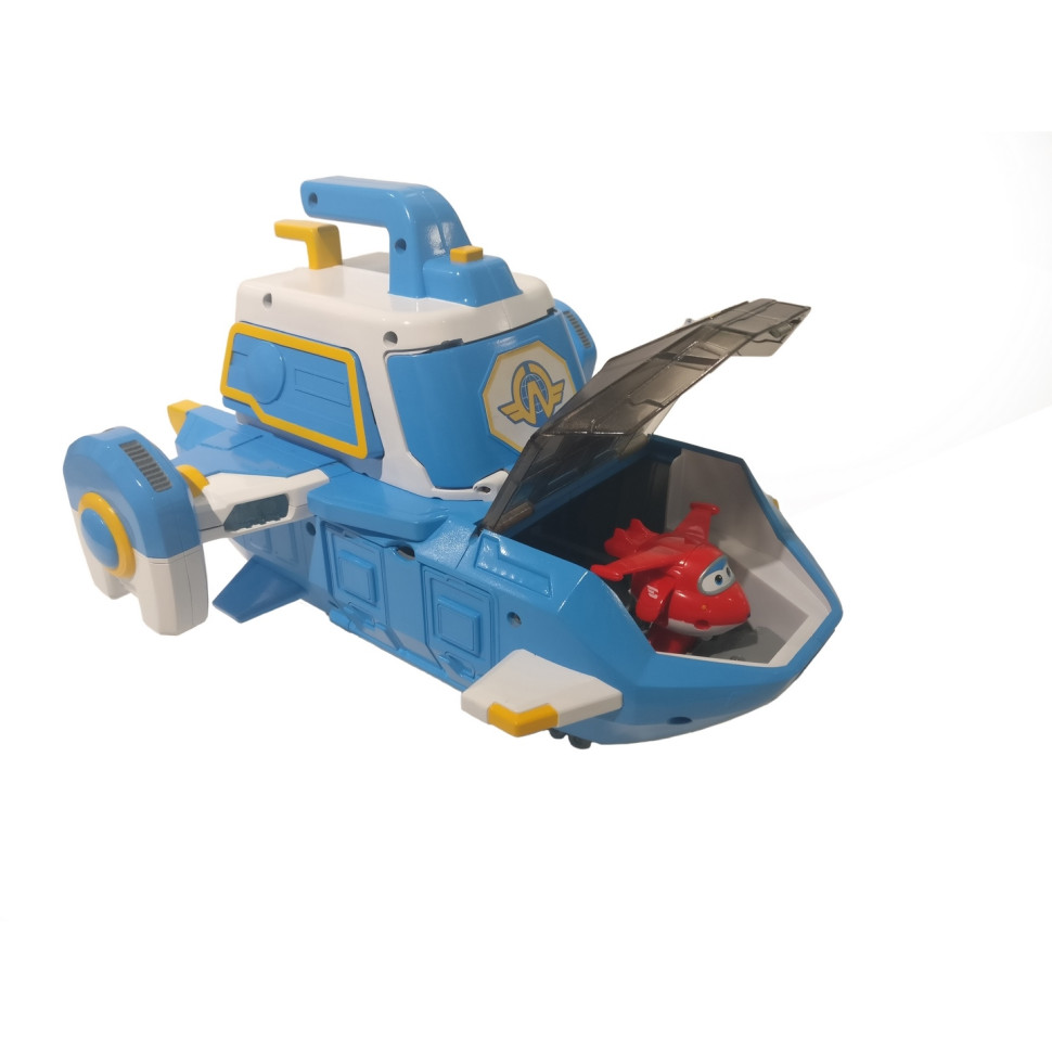 Игровой набор Super Wings Supercharge Air Moving Base, Воздушная База, свет, звук EU740831