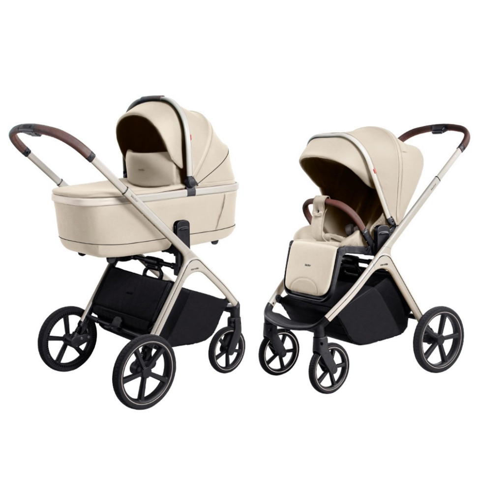 Коляска универсальная 2 в 1 Vector CARRELLO CRL-6550 Seashell Beige
