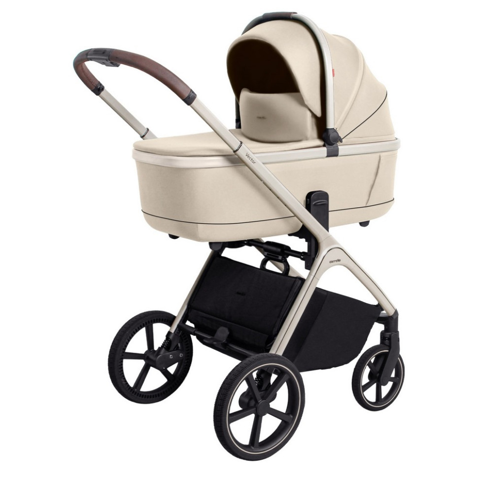 Коляска универсальная 2 в 1 Vector CARRELLO CRL-6550 Seashell Beige