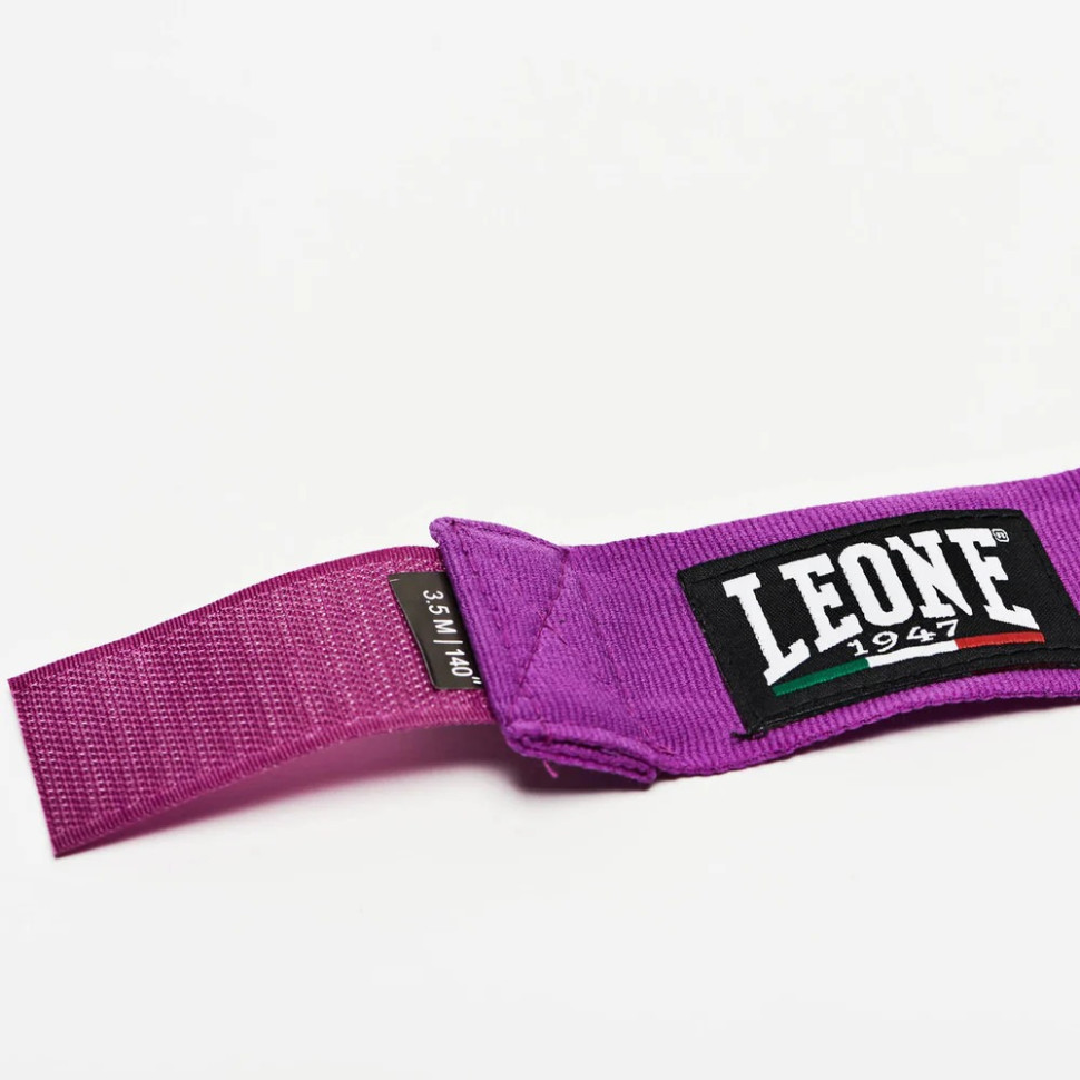 Бинты для бокса Leone AB705_Purple_350 фиолетовый 3,5 метра