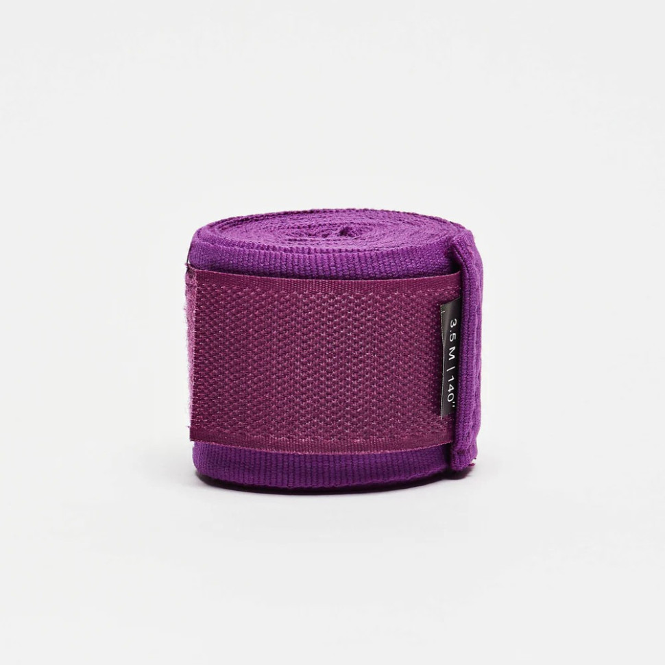 Бинты для бокса Leone AB705_Purple_350 фиолетовый 3,5 метра