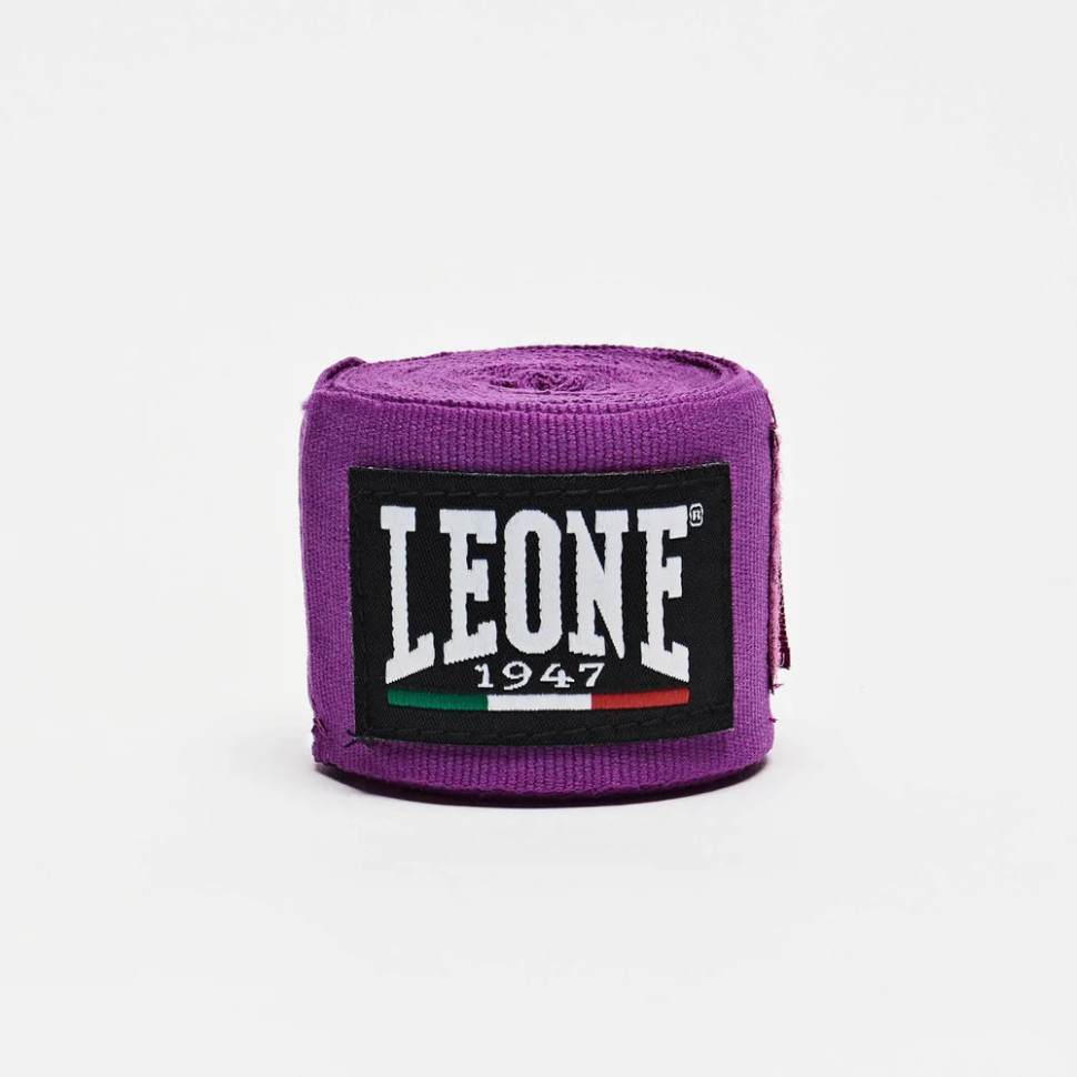 Бинты для бокса Leone AB705_Purple_350 фиолетовый 3,5 метра