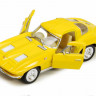 Машинка Corvette "Sting Rey" 1963 Kinsmart KT5358W инерционная, 1:32