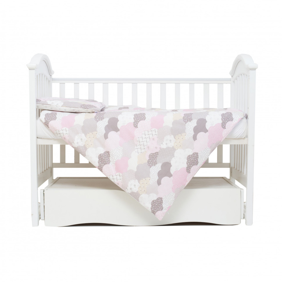 Дитяча змінна постільна білизна Тучки Comfort line Twins 3054-C-02, 3 елементи
