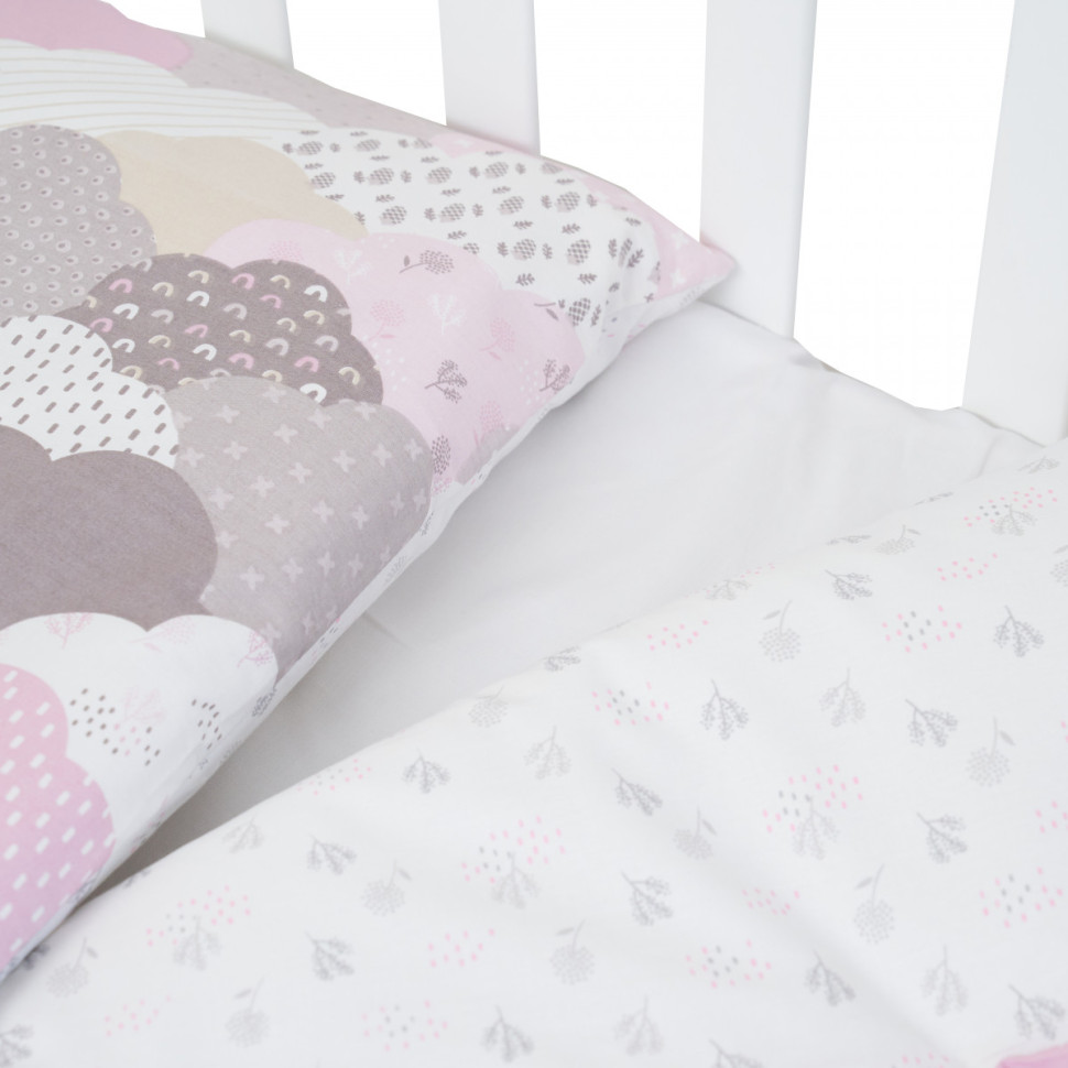 Дитяча змінна постільна білизна Тучки Comfort line Twins 3054-C-02, 3 елементи