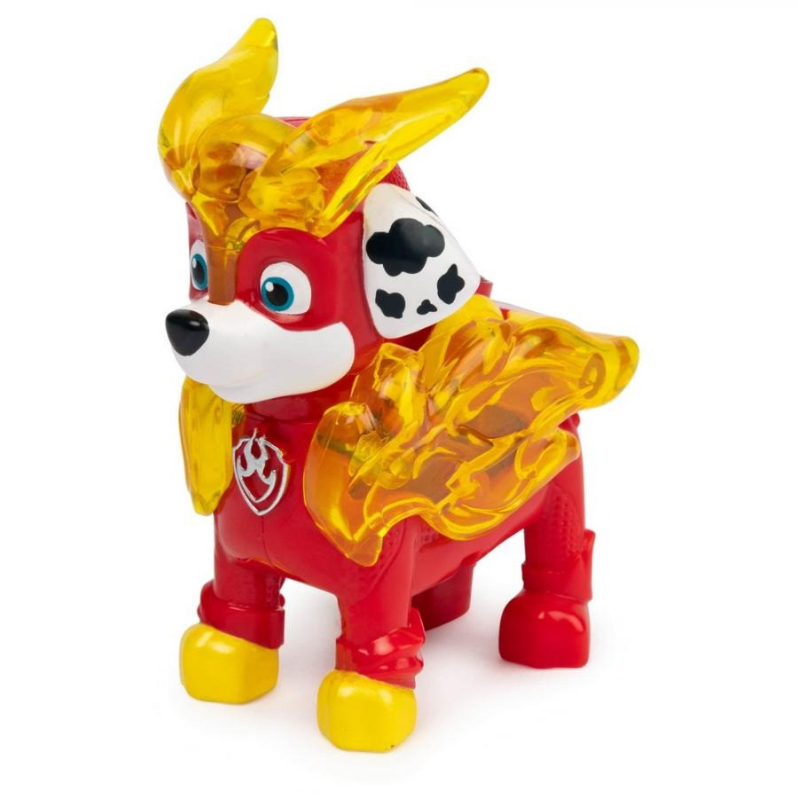 Фигурка Маршала Paw Patrol SM16655/7872 Щенячий Патруль с подсветкой (серия Мегащенки)