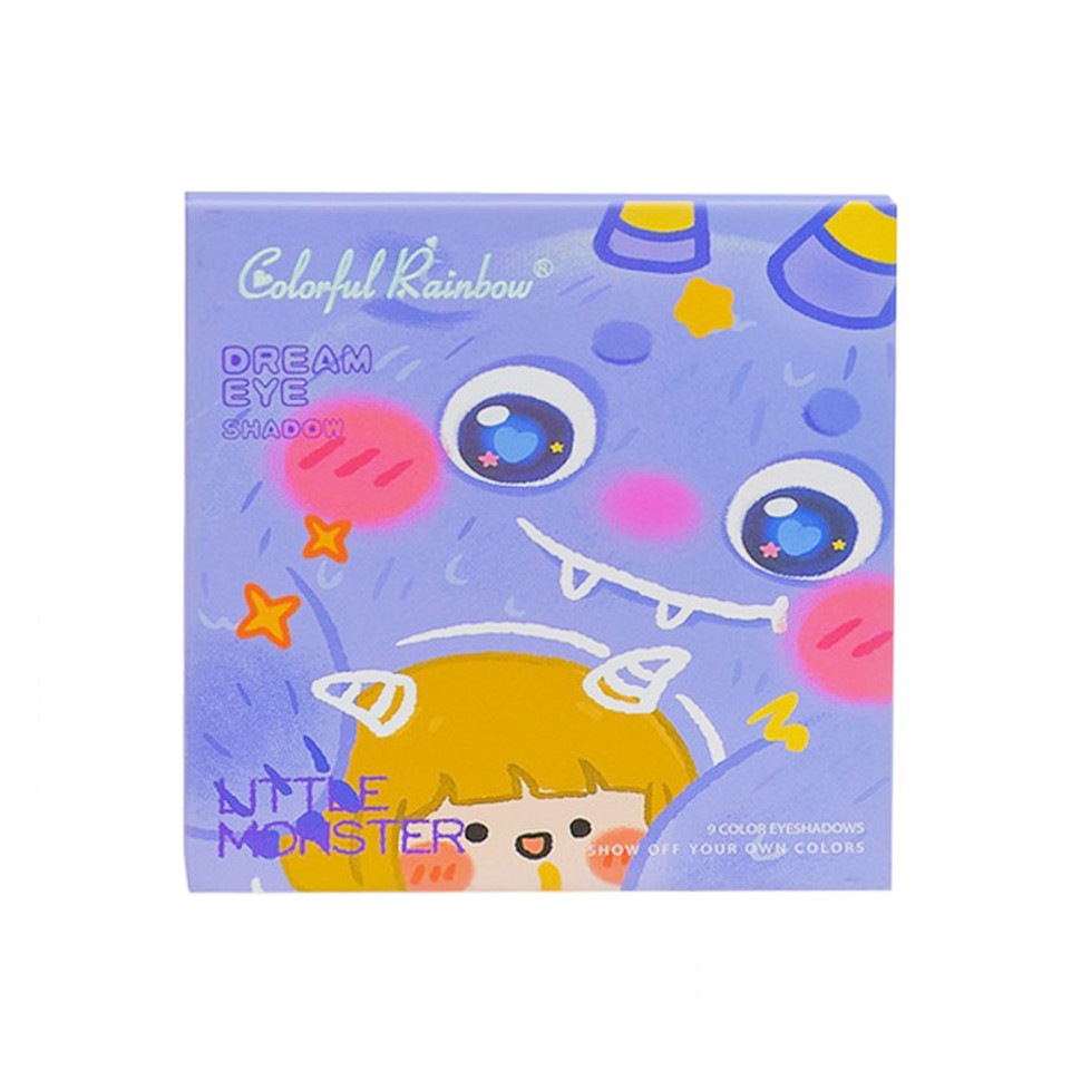 Детская палетка теней для век Shantou Jinxing 2776/7/8/9, 9 цветов, аппликатор