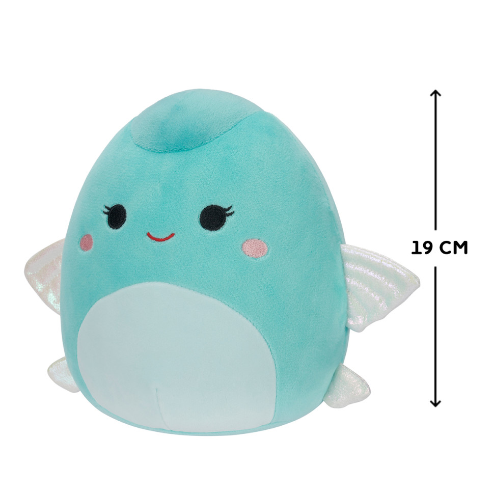 Мягкая игрушка Рыбка Бетт Squishmallows SQCR05387, 19 см