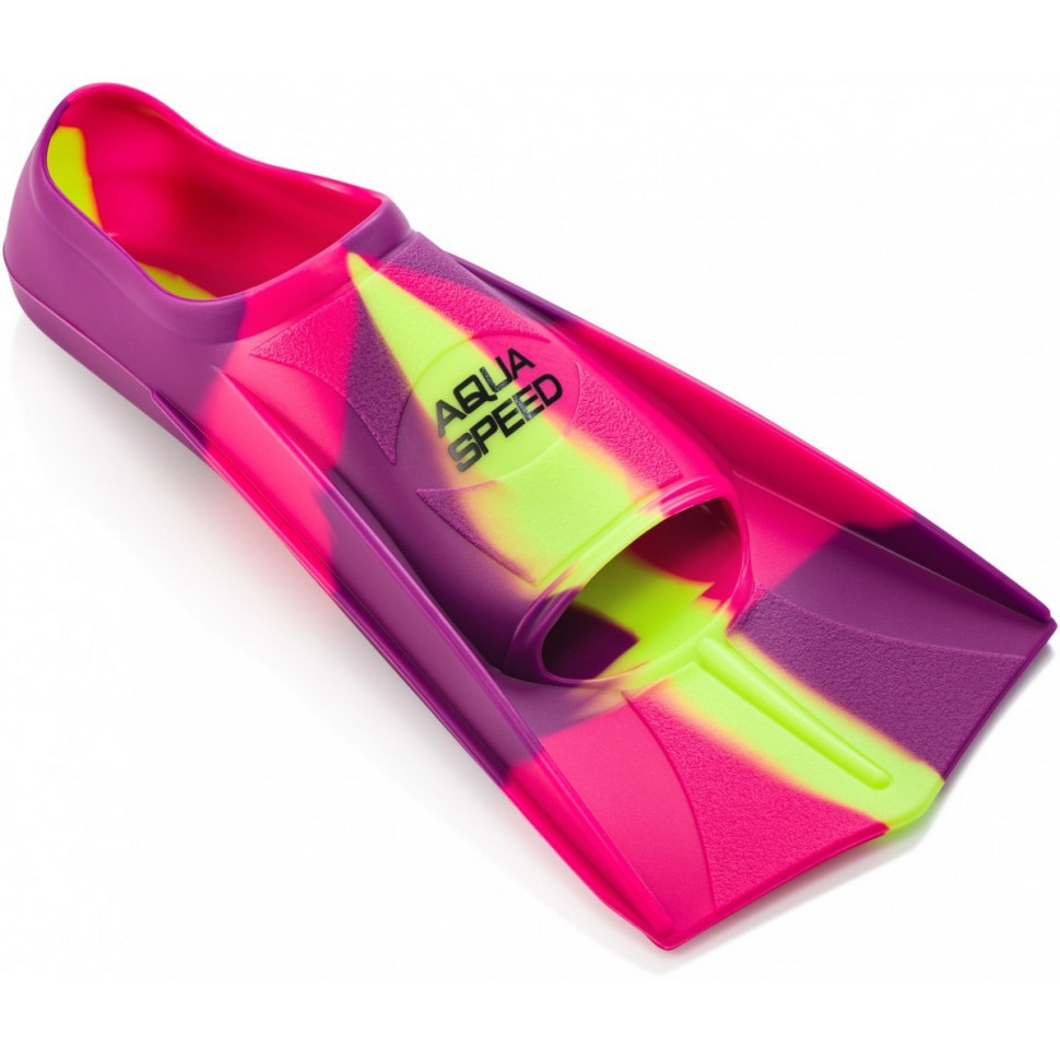 Ласты TRAINING FINS 7933 Aqua Speed 137-93-37-38 розовый, фиолетовый, размер 37-38