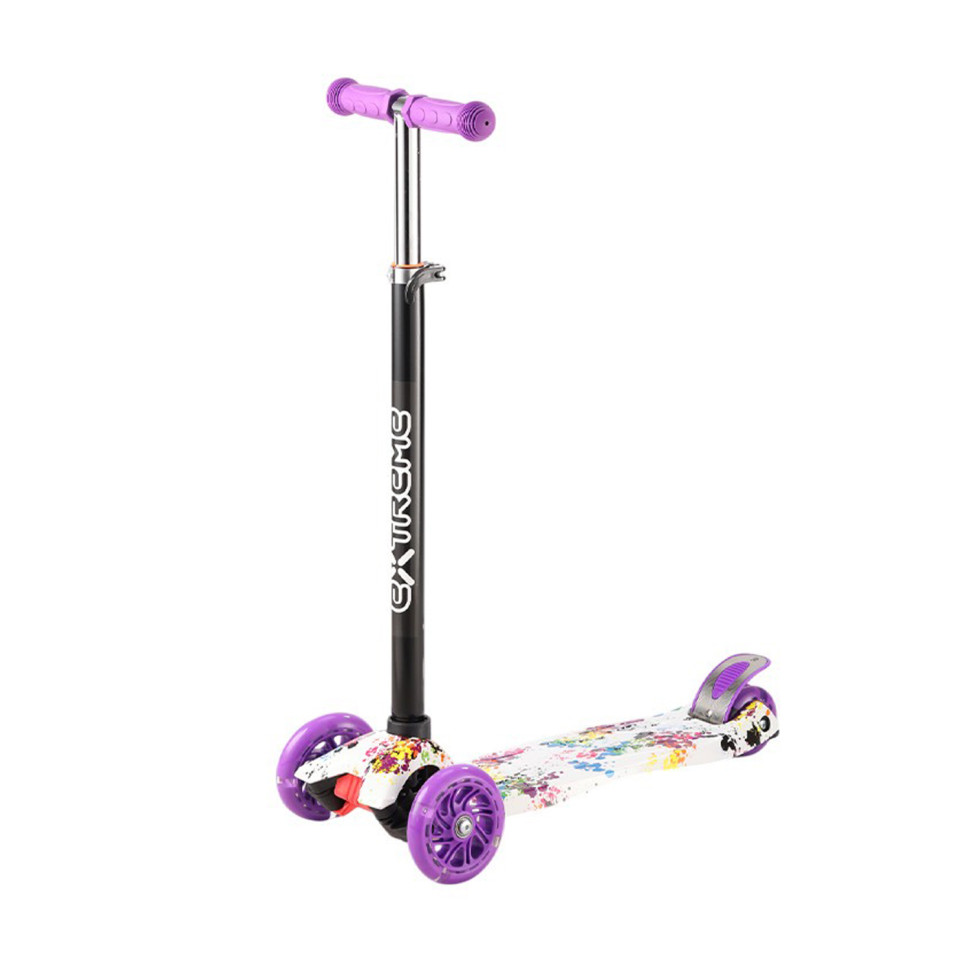 Самокат детский 3-х колесный Bambi SC25103(Violet) колеса со светом