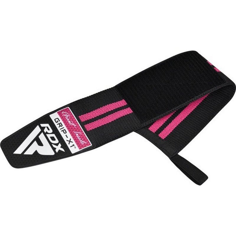 Бинти для зап'ясть (кистьові бинти) GYM WRIST WRAP R11 RDX Inc Limited WAH-WR11BP, BLACK/PINK