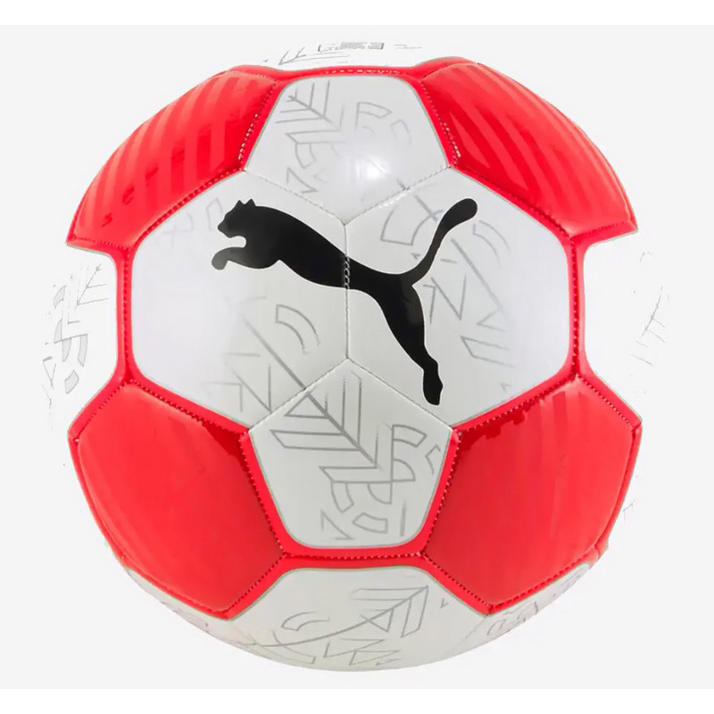 Мяч футбольный PRESTIGE ball Puma 083992-02-5 белый, красный № 5