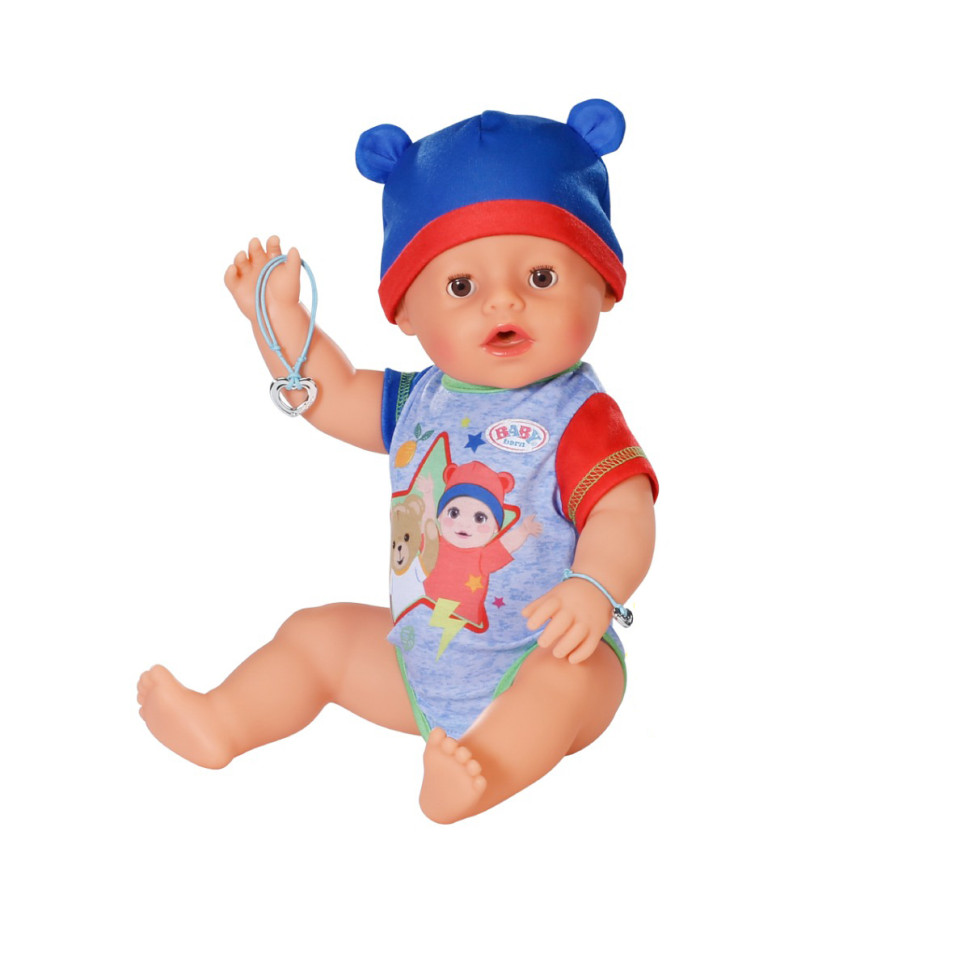 Детская кукла Джонас BABY born 834848 с аксессуарами 43 см