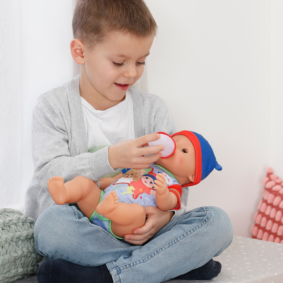Детская кукла Джонас BABY born 834848 с аксессуарами 43 см