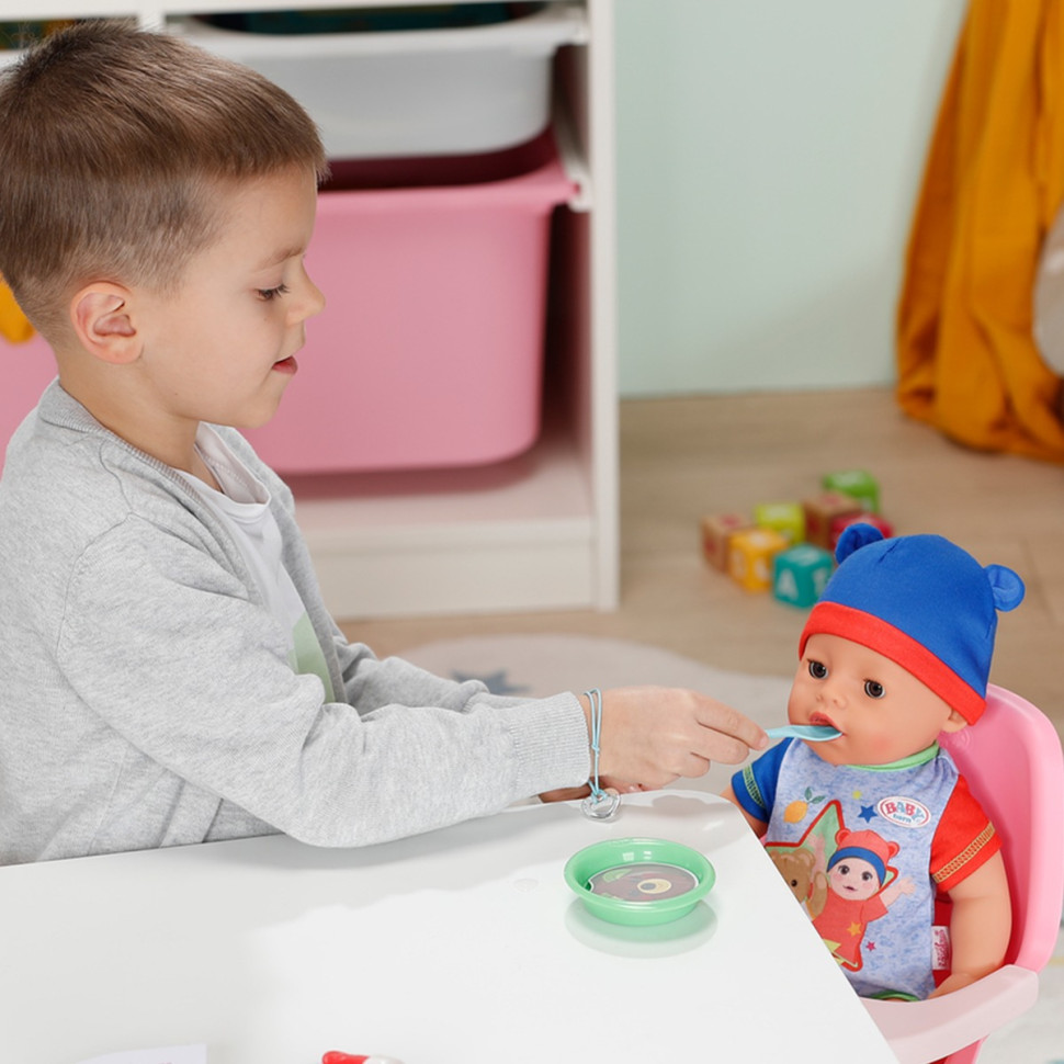 Детская кукла Джонас BABY born 834848 с аксессуарами 43 см