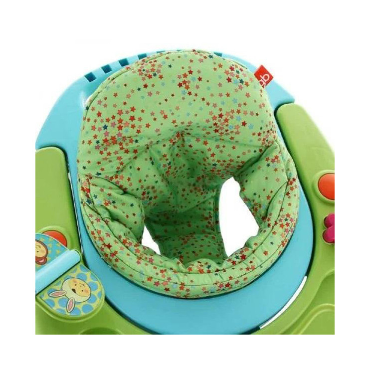 Дитячі ходунки 2в1 GoodBaby XB606E-4MHL до 12 кг, з брязкальцями, зелений 