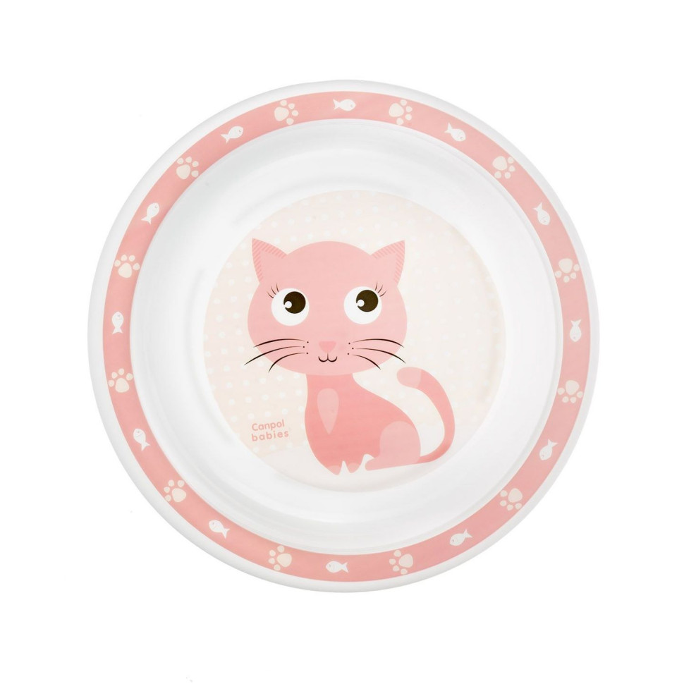 Детский набор посуды Cute Animals Canpol babies 4/401_pin 5 предметов
