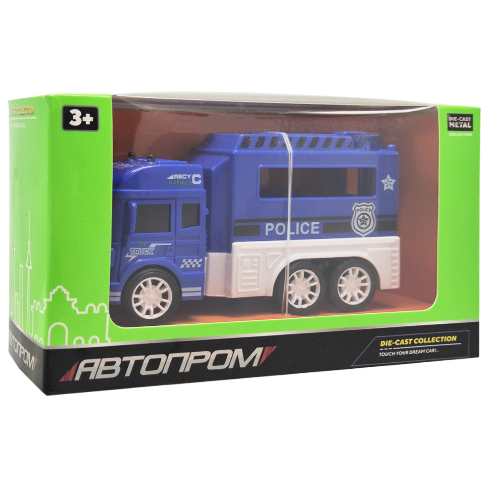 Дитяча ігрова машинка Поліція АВТОПРОМ AP7473(Blue2) пластик