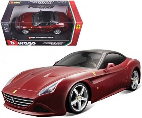 Автомодель - FERRARI CALIFORNIA T (асорті бордо, сірий металік, 1:24)