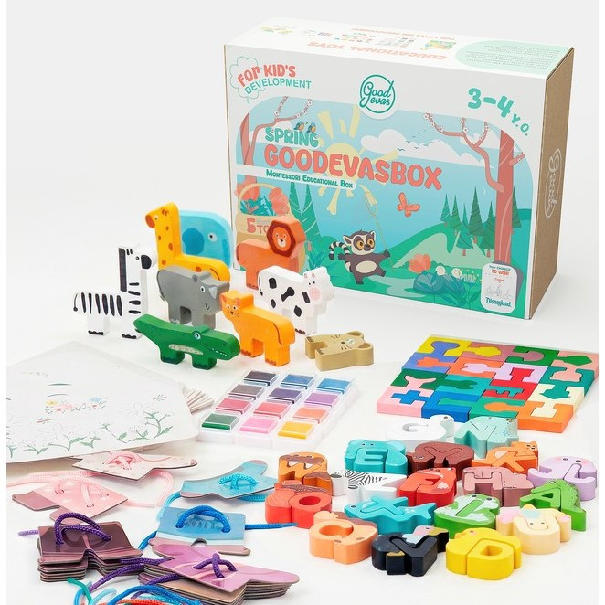Весняний розвиваючий GoodevasBox p-108-6091, 3-4 роки