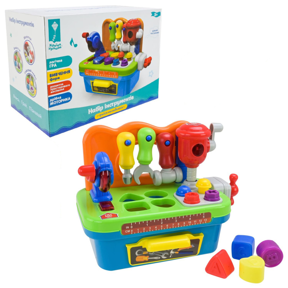 Игрушечный набор Инструменты Bambi PL-724-32 тактильное развитие