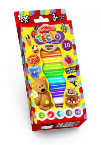 Комплект креативного творчества Тесто для лепки "Master Do" Danko Toys TMD-02-01 10 цветов