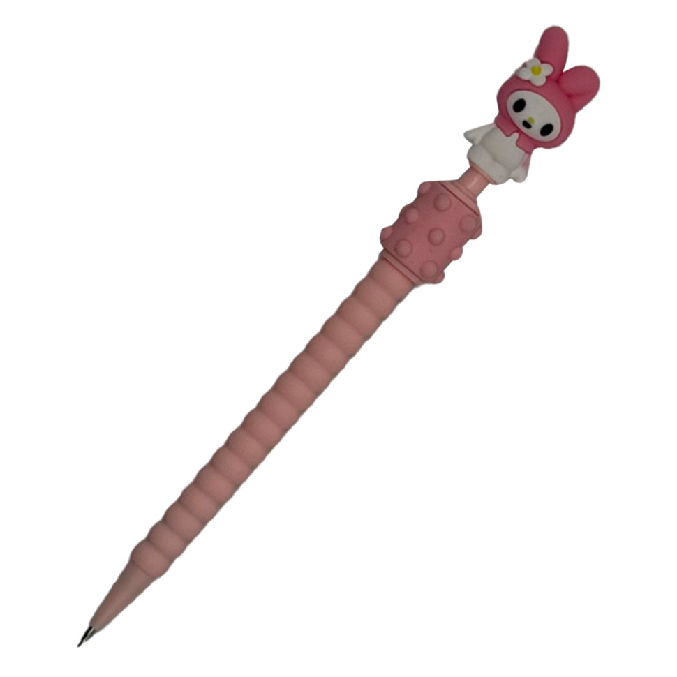 Карандаш механический с фигуркой Kuromi Bambi 9626(Pink) 0,5 мм
